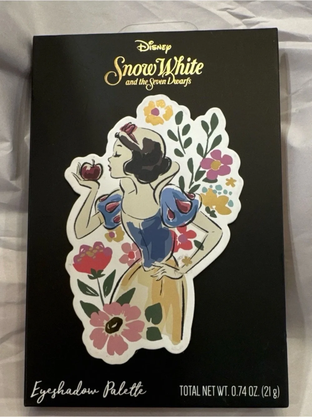 Disney Snow White Eyeshadow Palette - Blue, Yellow, Pink, Red, Green